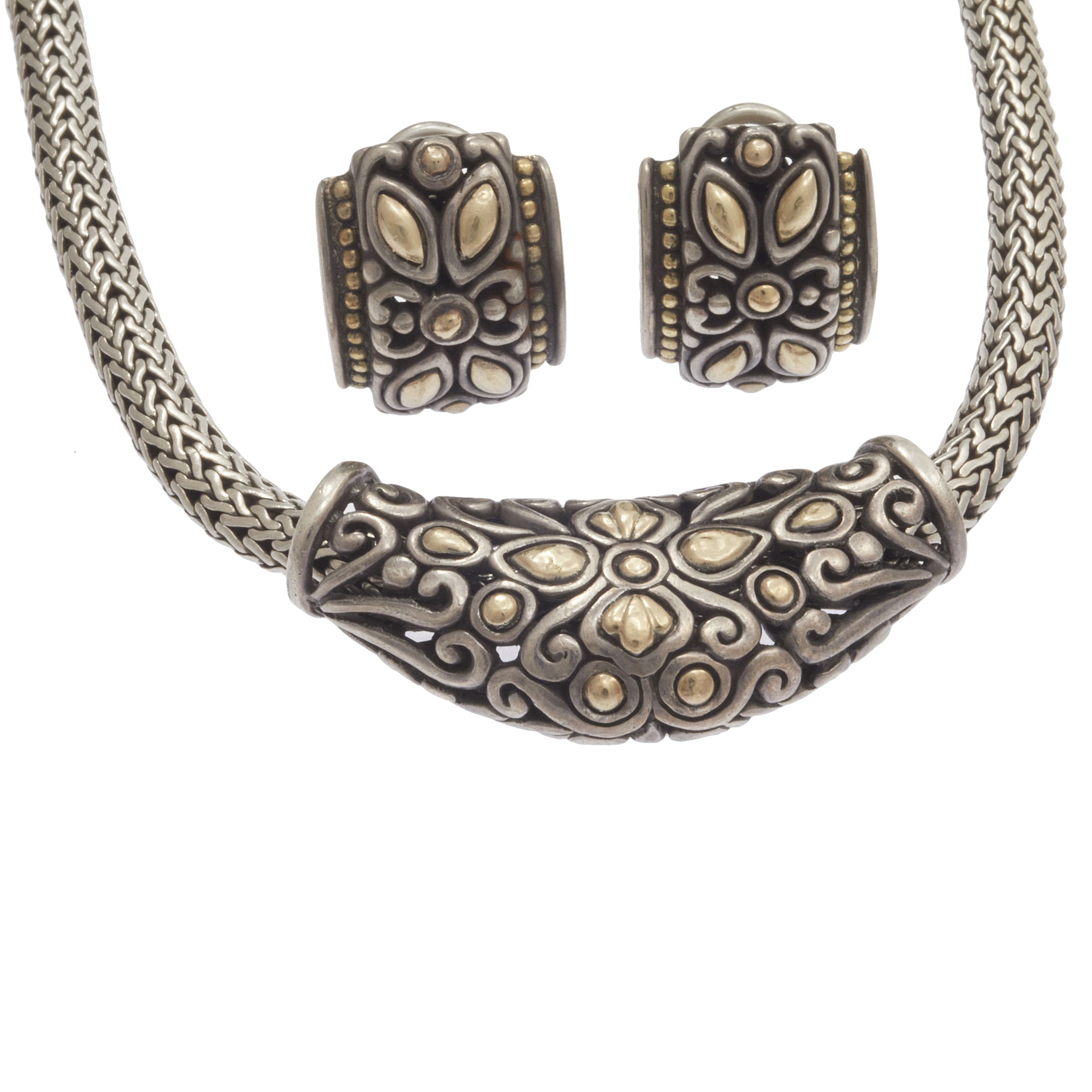 John Hardy 18k, Sterling Silver Jewelry Suite Fine